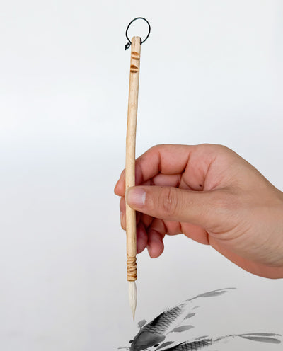 21 - Driftwood with Goat Hair