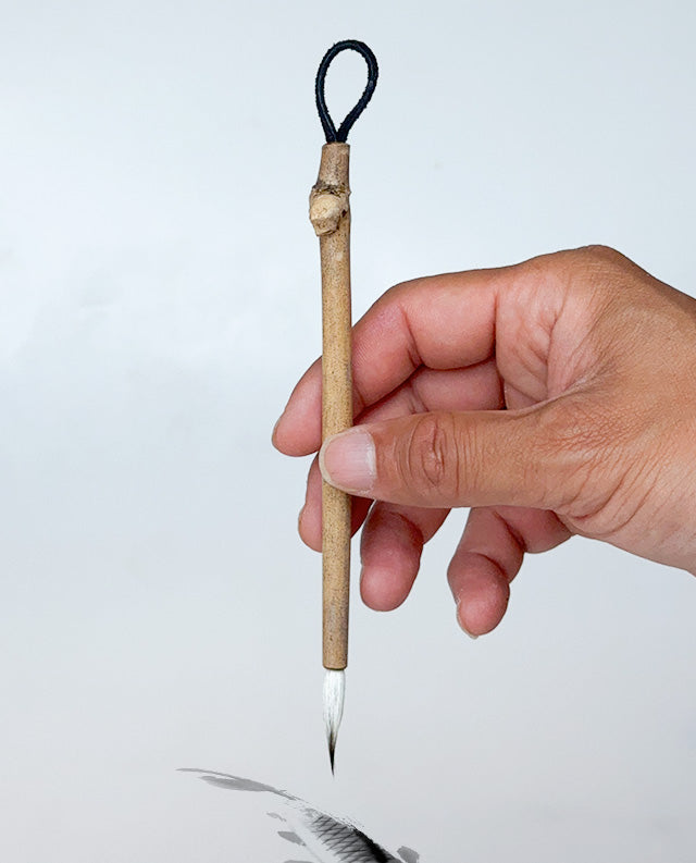 25 - Bamboo with Goat Hair & Buck Tail