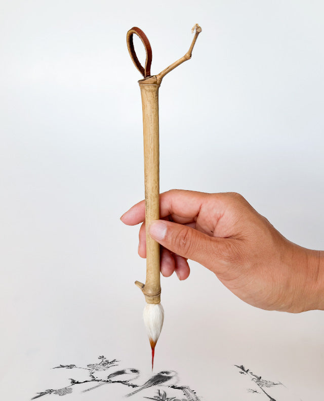 25 - Bamboo with Goat Hair & Buck Tail