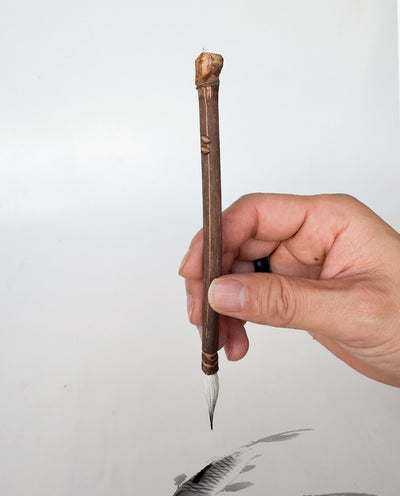 25 - Bamboo with Goat Hair & Buck Tail