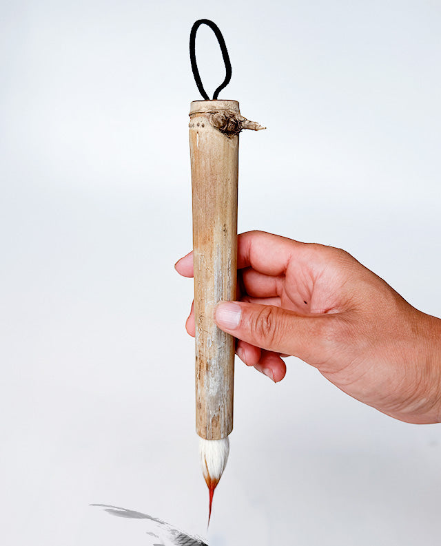 27 - Bamboo with Goat Hair & Buck Tail