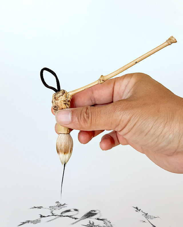 28 - Bamboo with Goat Hair