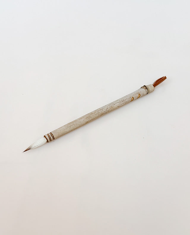 29 - Bamboo with Goat Hair & Buck Tail