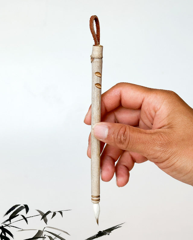 29 - Bamboo with Goat Hair & Buck Tail