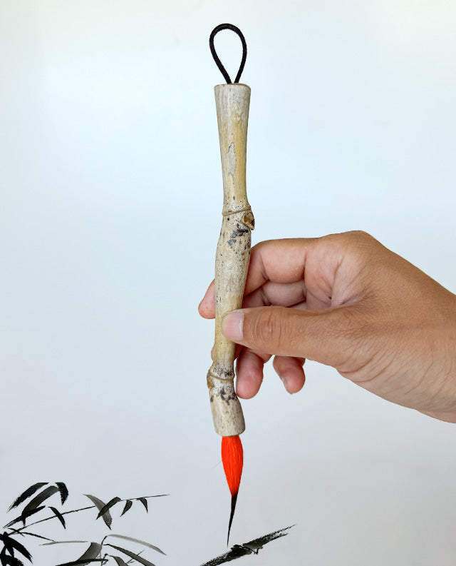29 - Bamboo with Goat Hair & Buck Tail