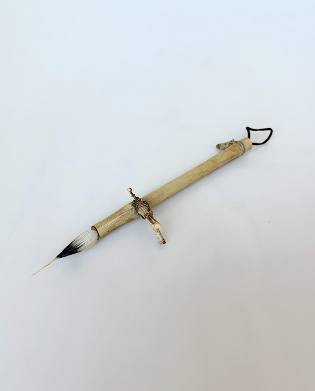 30 - Bamboo with Goat Hair & Buck Tail
