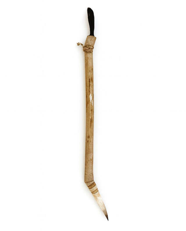 31 - Bamboo with Goat Hair &amp; Buck Tail