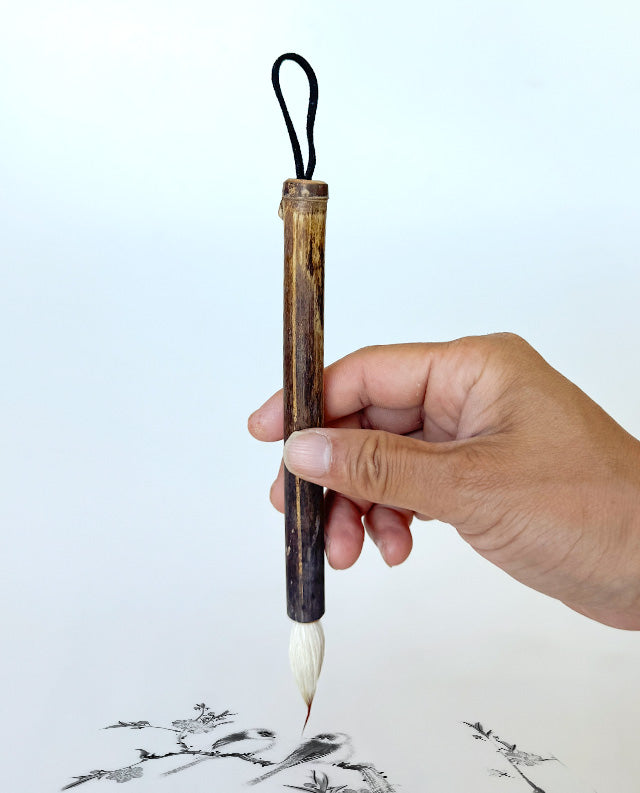 31 - Bamboo with Goat Hair & Buck Tail