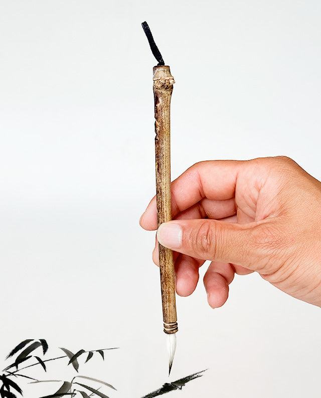 33 - Bamboo with Goat Hair & Buck Tail