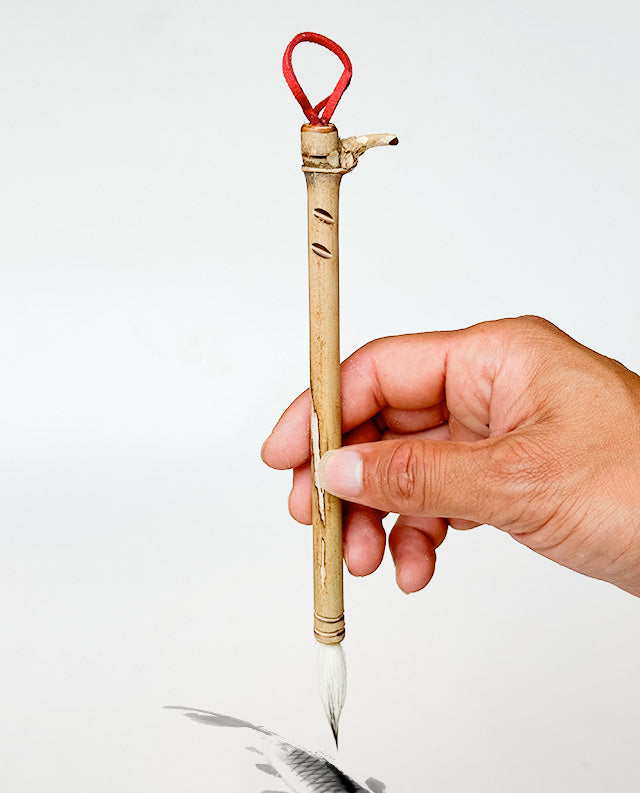 36 - Bamboo with Goat Hair & Buck Tail