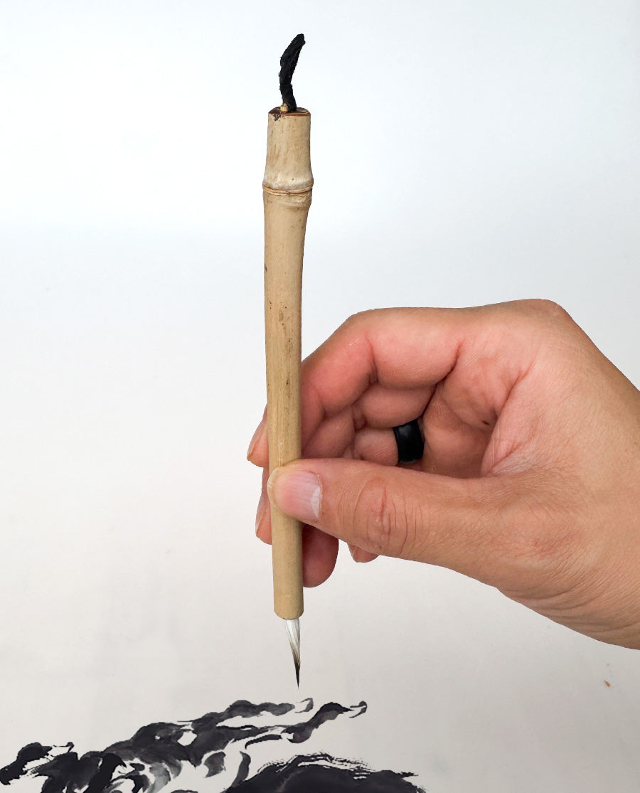 04 - Bamboo with Goat Hair & Buck Tail