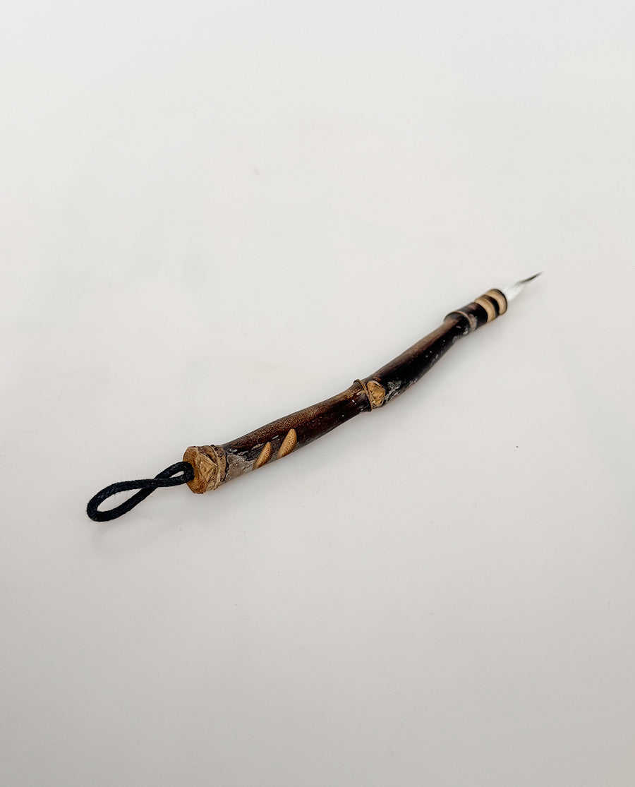 09 - Bamboo with goat hair & buck tail