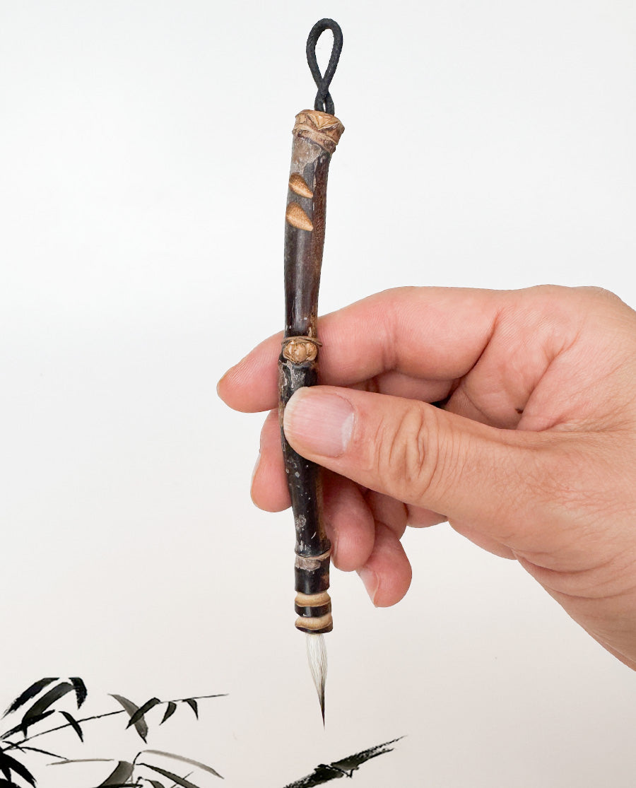 09 - Bamboo with goat hair & buck tail