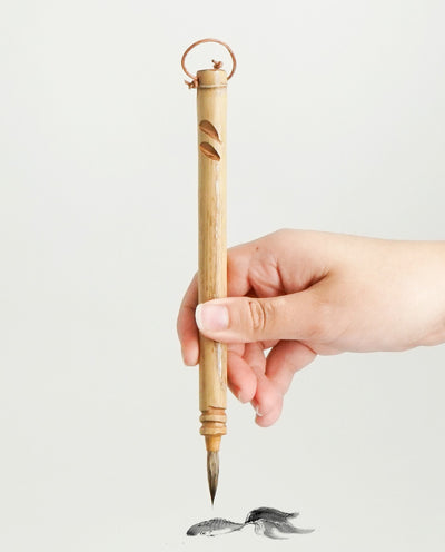 12 - Bamboo with Goat Hair & Buck Tail