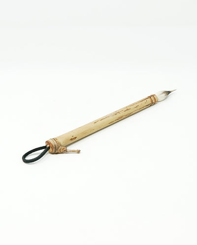 35 - Bamboo with Goat Hair and Buck Tail