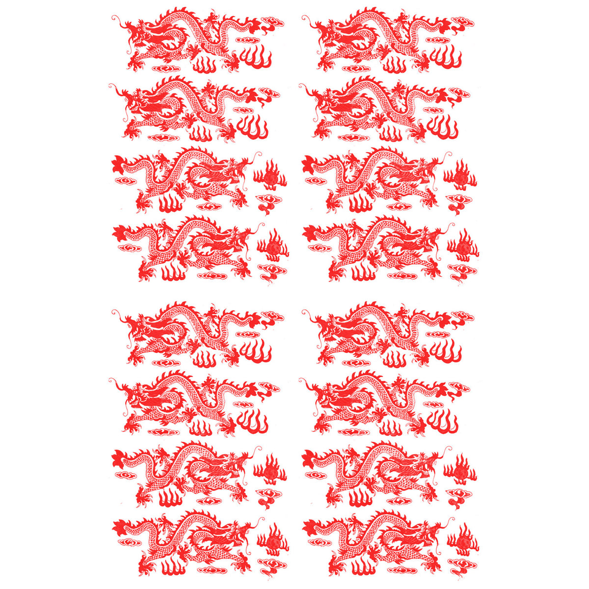 Underglaze Transfer - Dragon 2