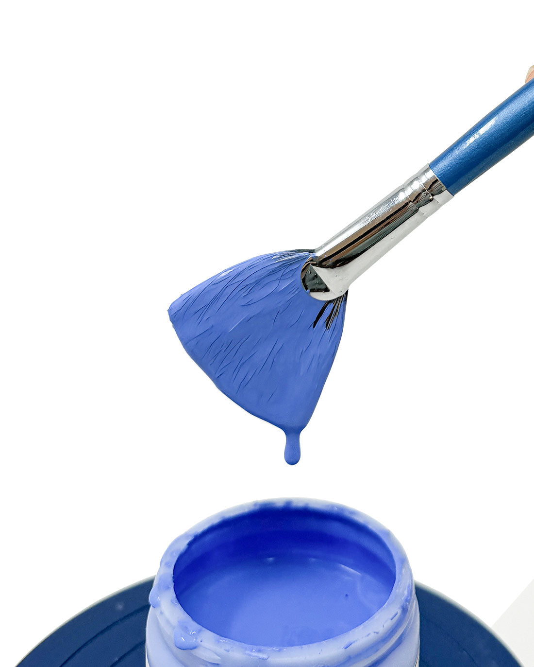 Pottery Glaze Fan Brush Sanbao Studio ChinaClayArt