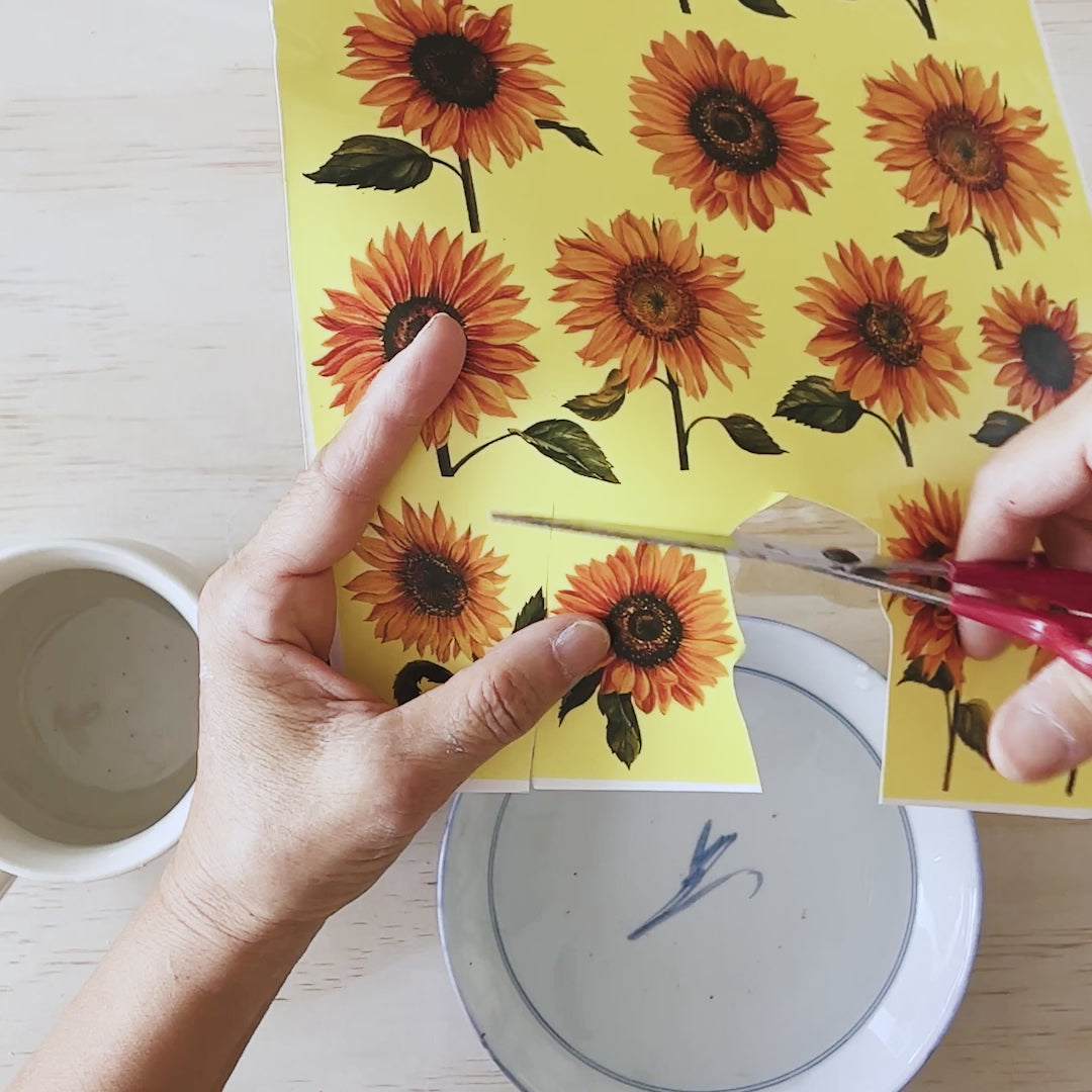 Custom Overglaze Decal Multi color