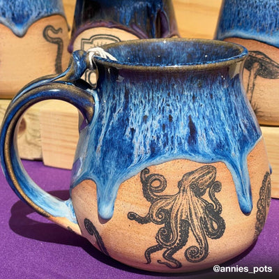 Underglaze Transfer - Octopus