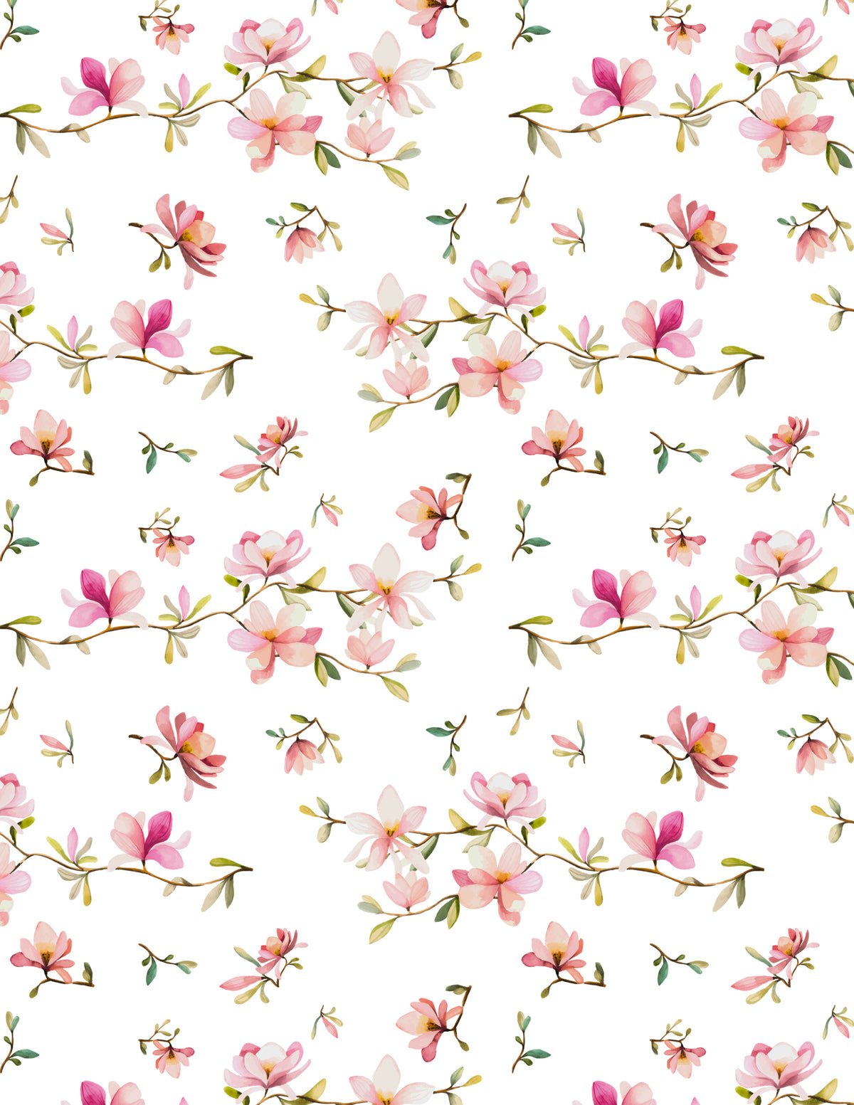 Overglaze decal - Blossom Petals