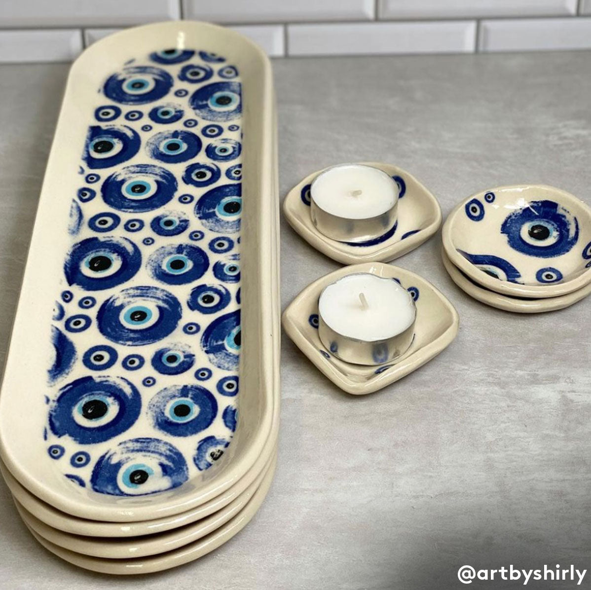 Underglaze Transfer - The Eye