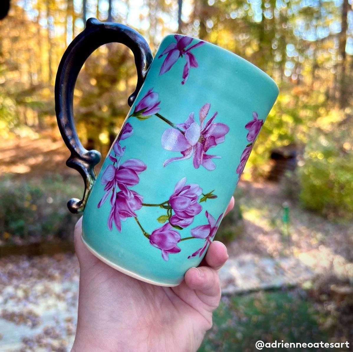 Overglaze decal - Magnolia