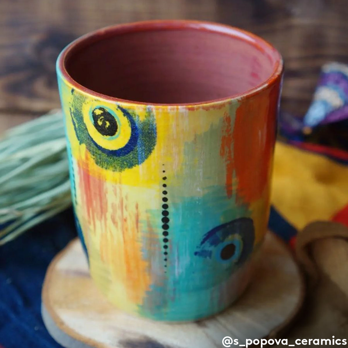 Underglaze Transfer - The Eye