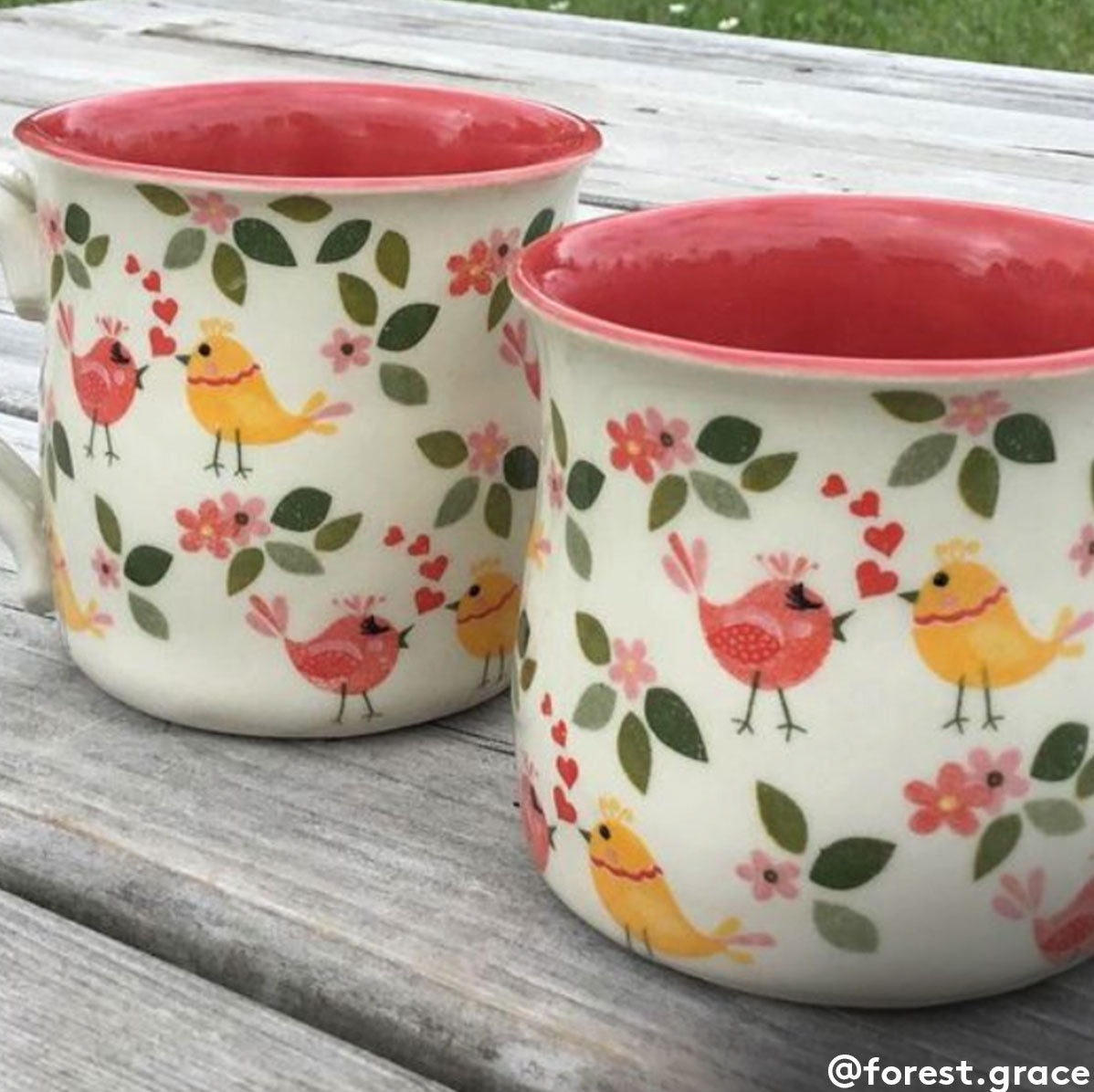 Underglaze Transfer - Love Birds