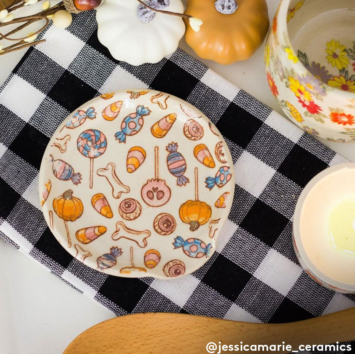 Underglaze Transfer - Candy Halloween