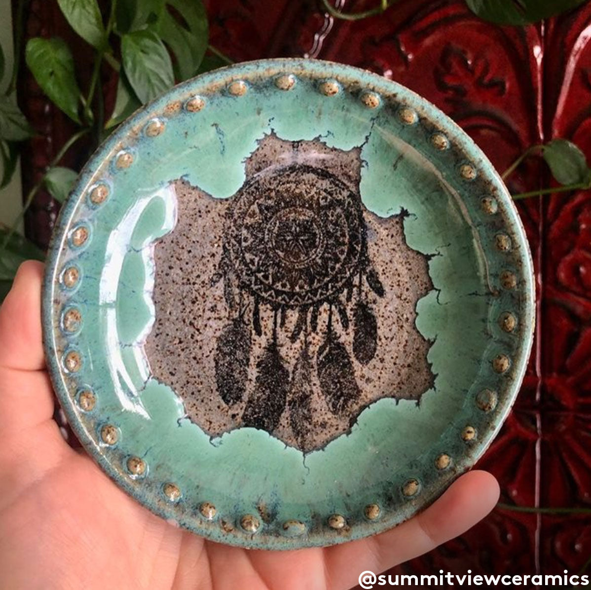 Underglaze Transfer - Dream Catcher