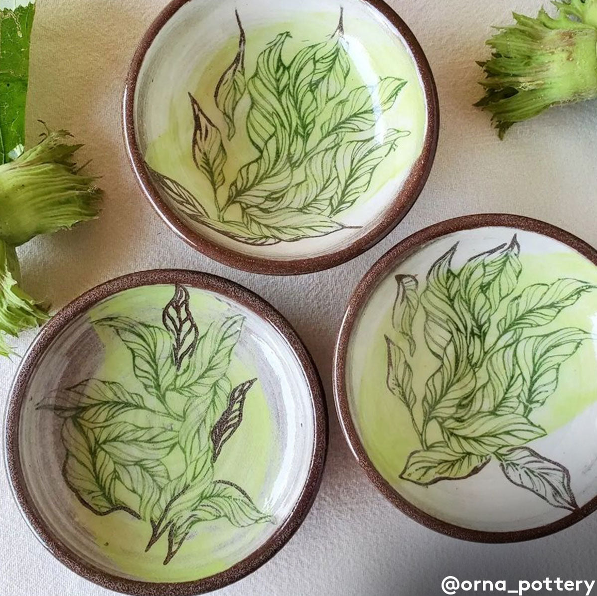 Underglaze Transfer - Leaf, Tropical