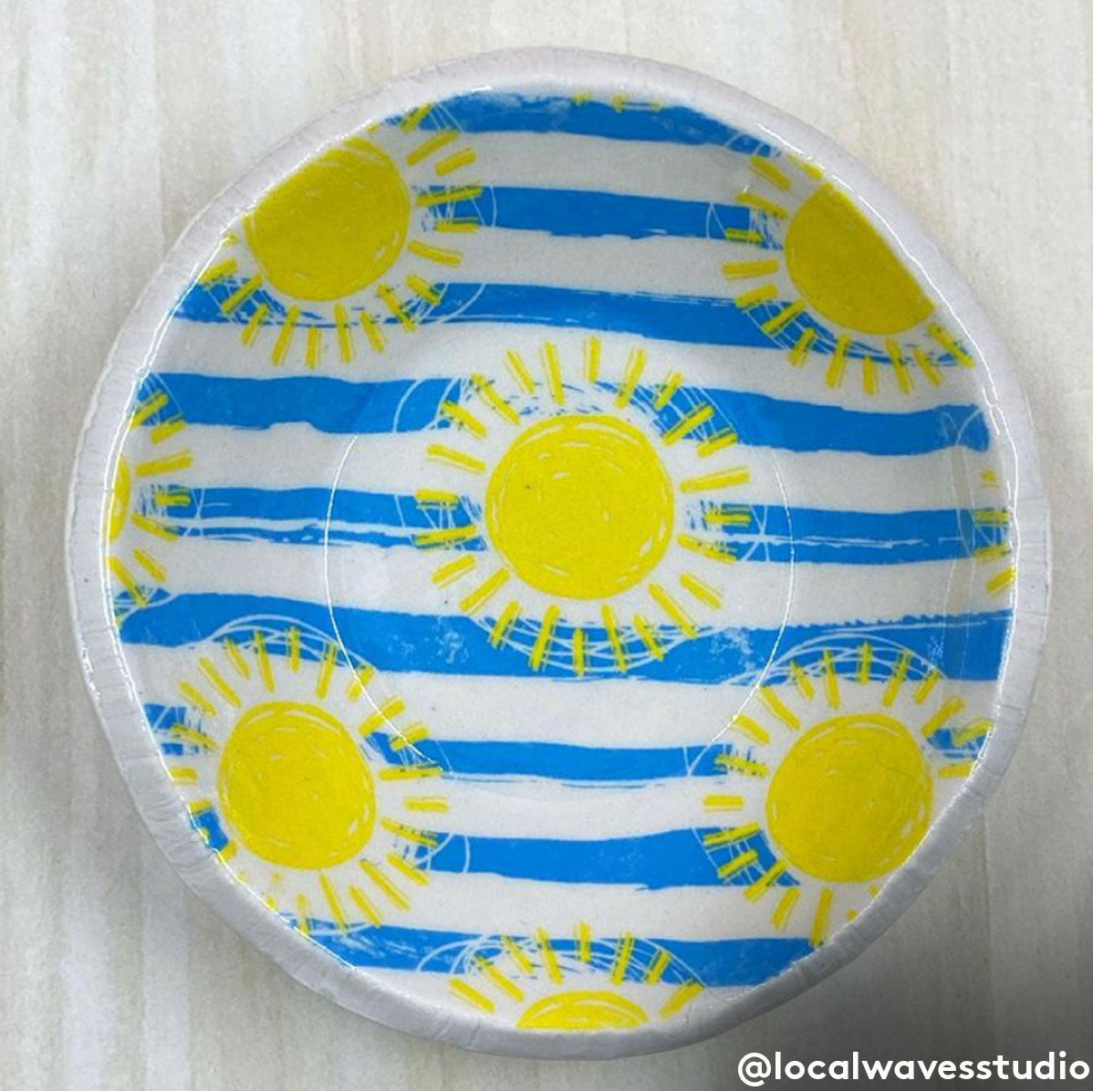 Underglaze Transfer - Sun & Waves