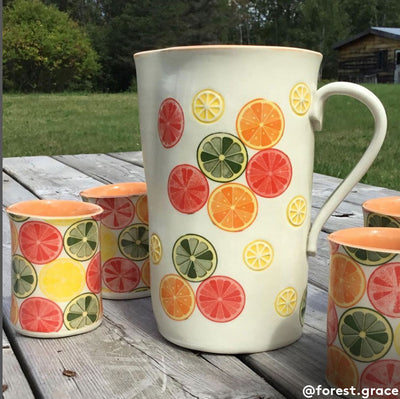 Underglaze Transfer - Citrus Slices