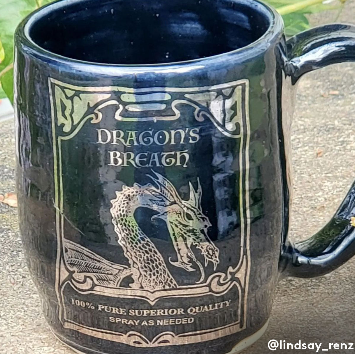 Gold Overglaze Decal - Potion Label 8.5 x 11 Inch