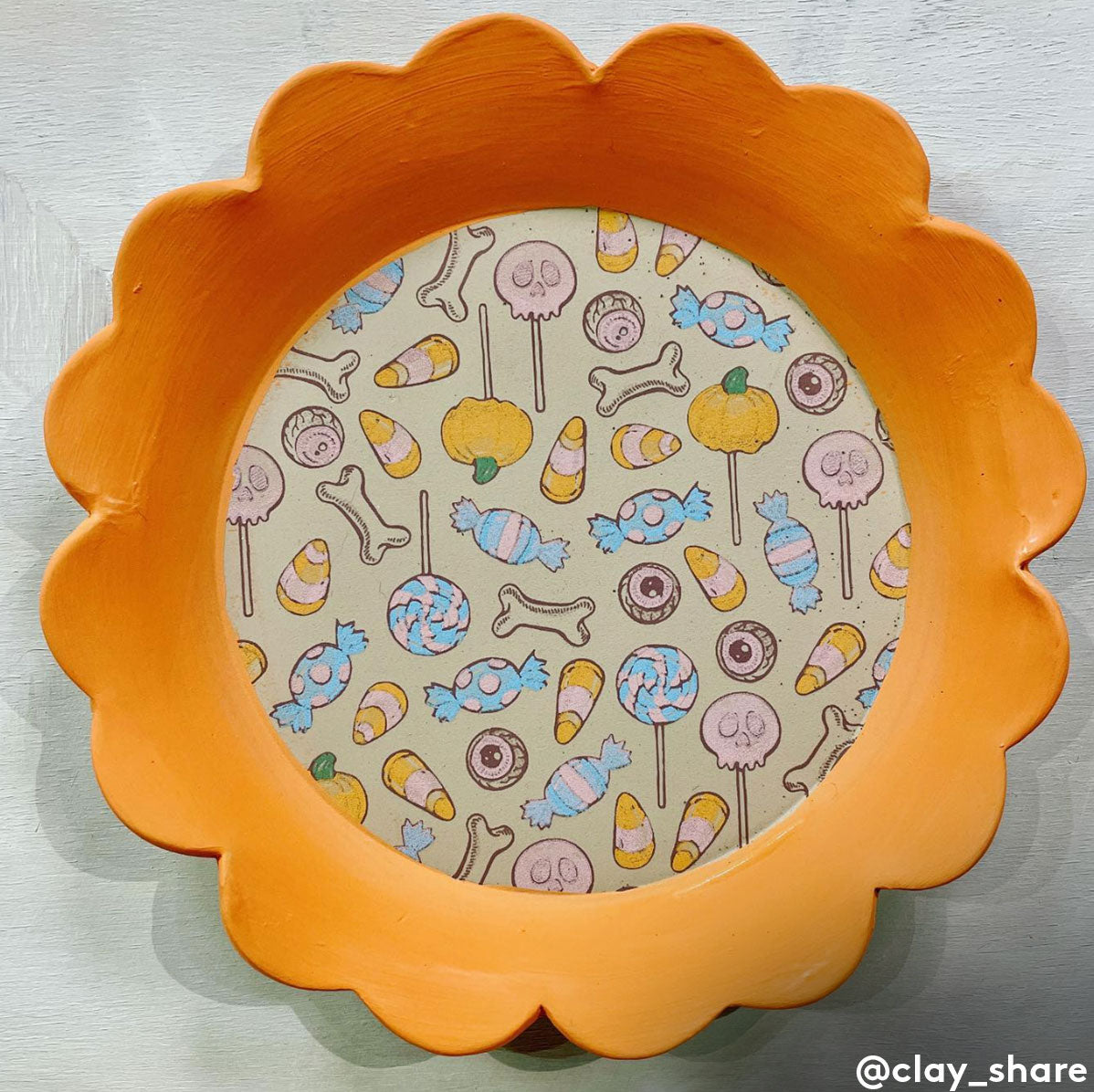 Underglaze Transfer - Candy Halloween