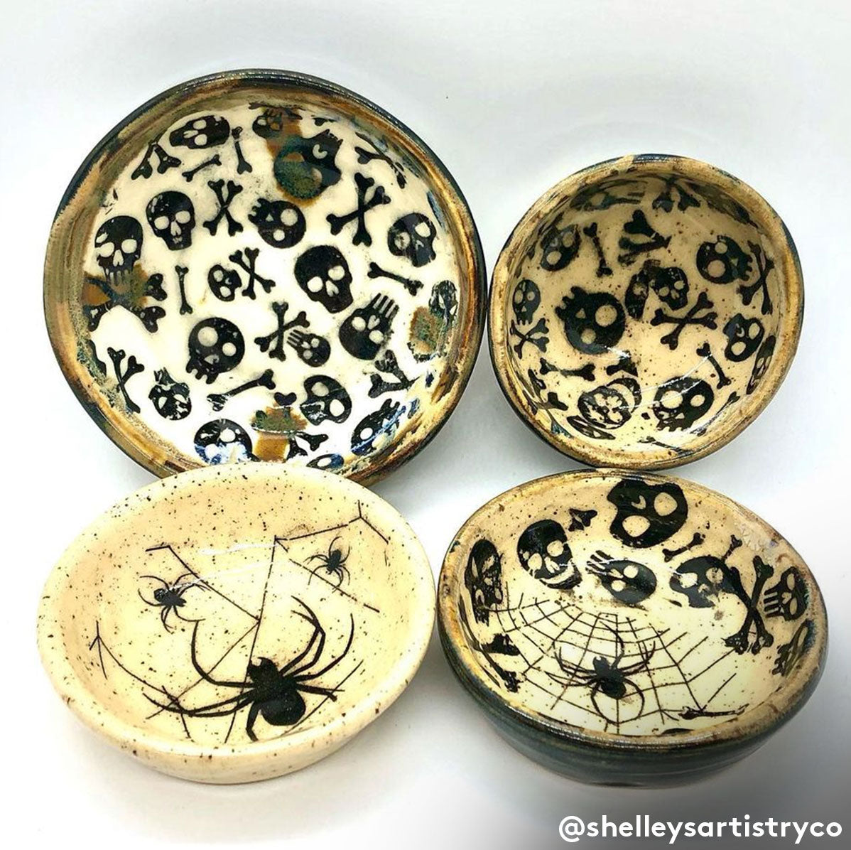 Underglaze Transfer - Spider Web