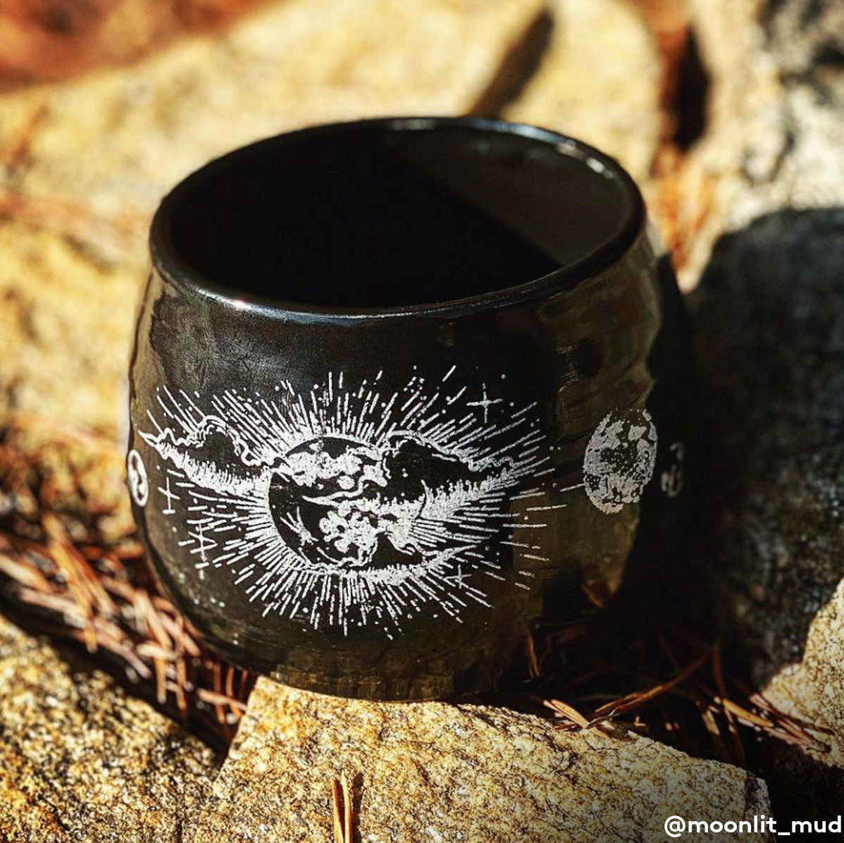 Underglaze Transfer - Sun and Moon