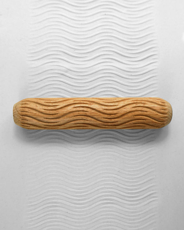 Clay Texture Roller - Aqua - Sanbao Studio - ChinaClayArt