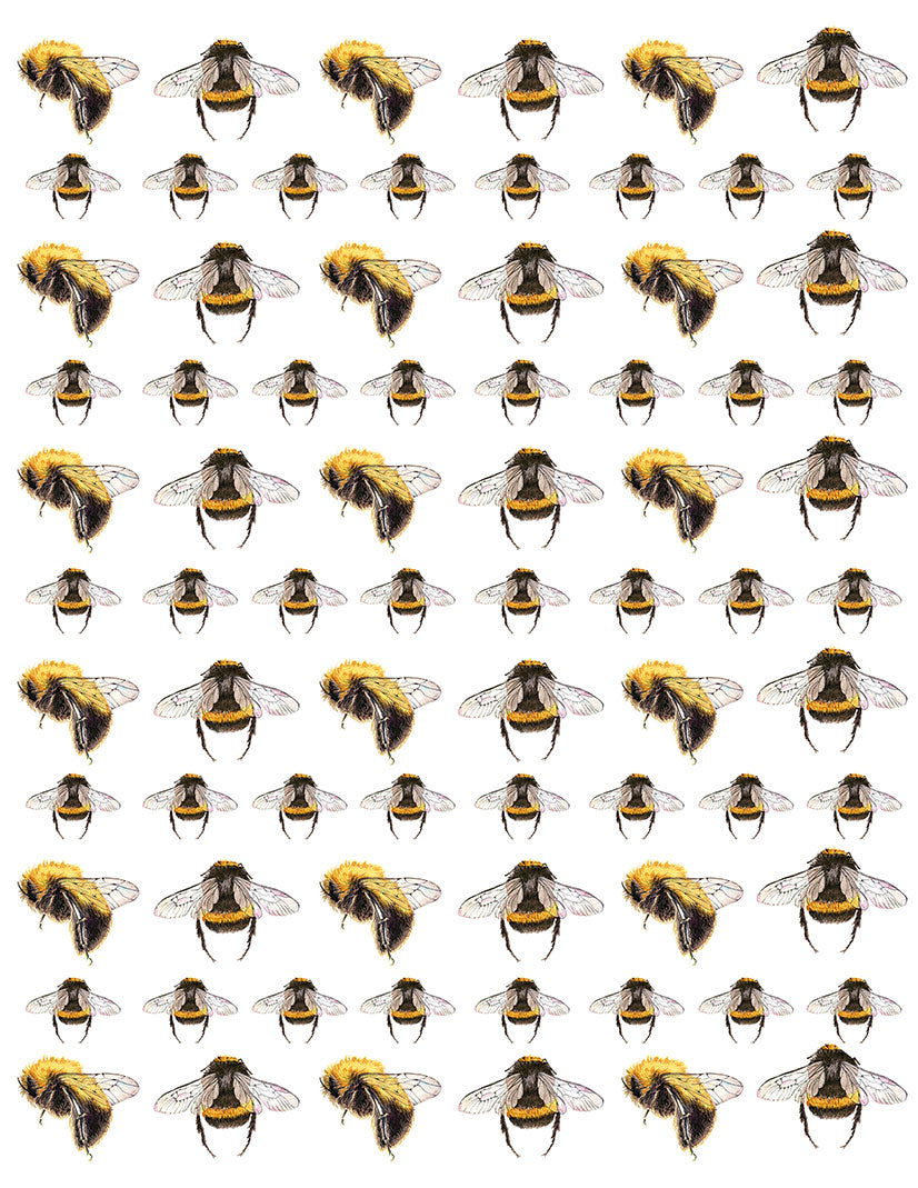Overglaze decal - Bee