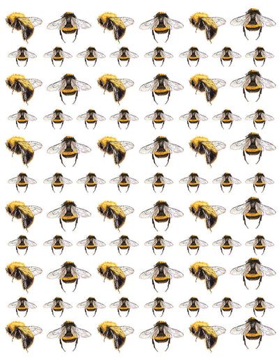 Overglaze decal - Bee