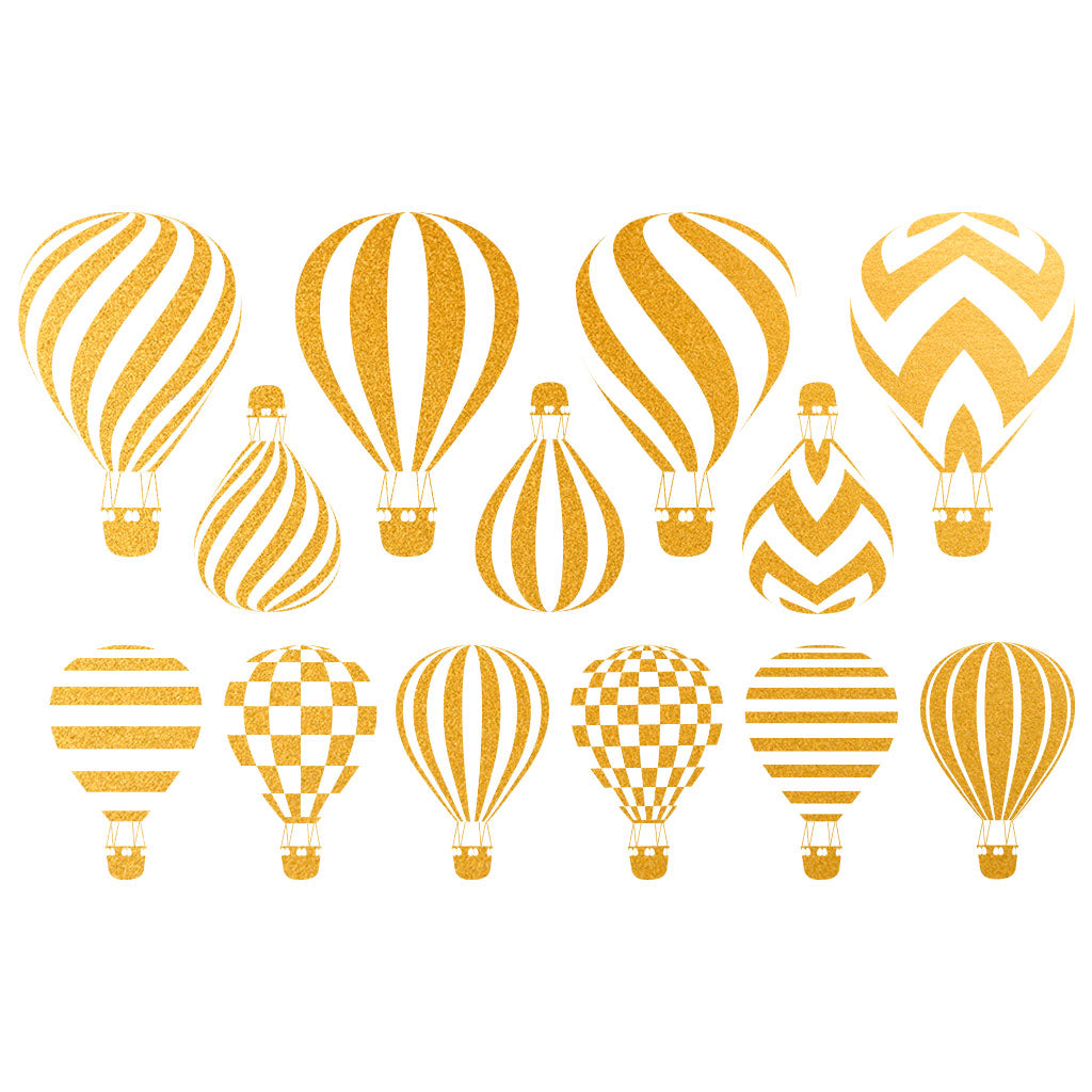 Gold - Hot Air Balloon