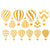 Gold - Hot Air Balloon