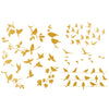 Gold - Birds silhouette