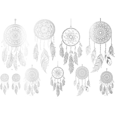 Gold Overglaze Decal - Dream Catcher