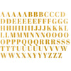 Gold Overglaze Decal - Letters