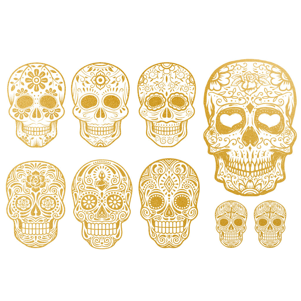 Gold - Sugar Skull