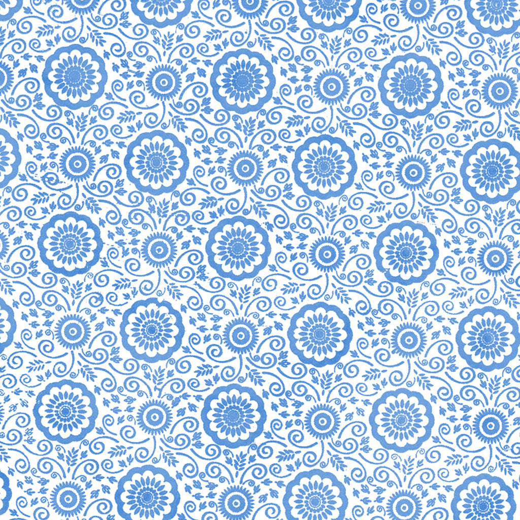 Underglaze Transfer - Pattern, Circle Flower