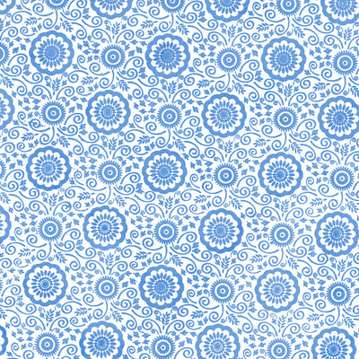 Underglaze Transfer - Pattern, Circle Flower