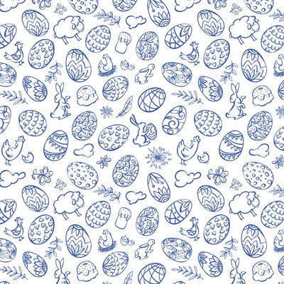 Underglaze Transfer - Easter Chicken & Bunnies - 1