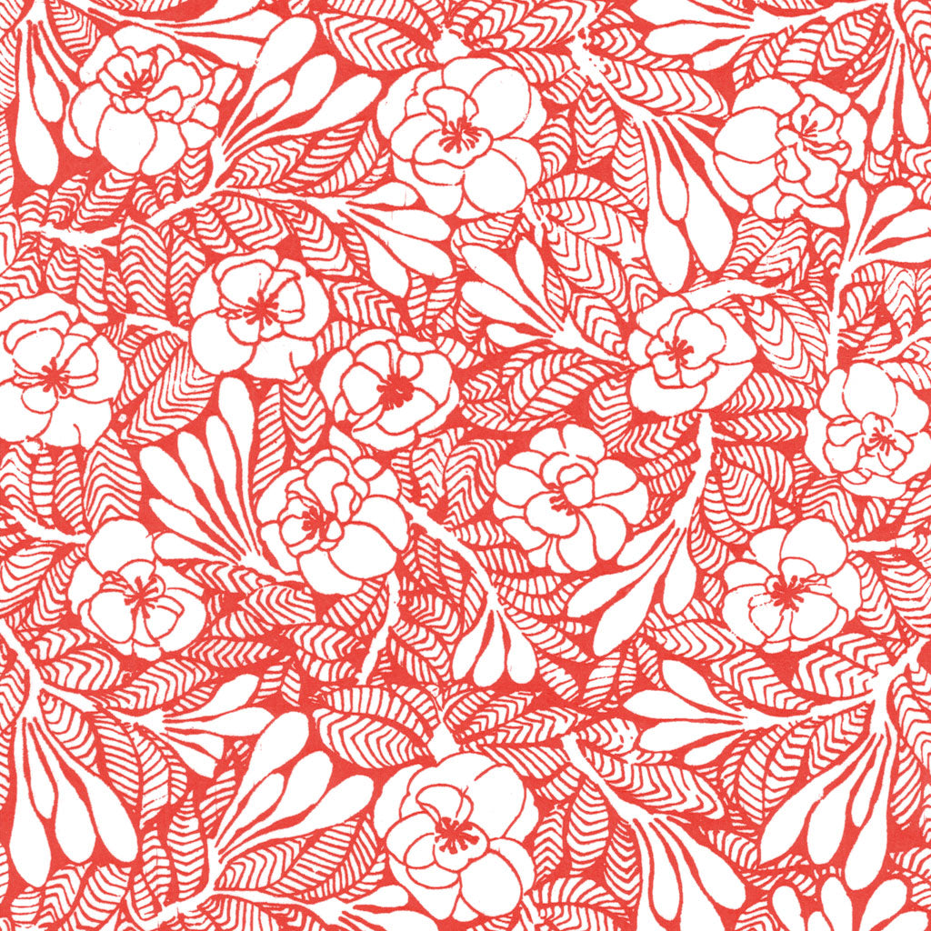 Underglaze Transfer, Ceramic Decal - Flower 4 | Sanbao